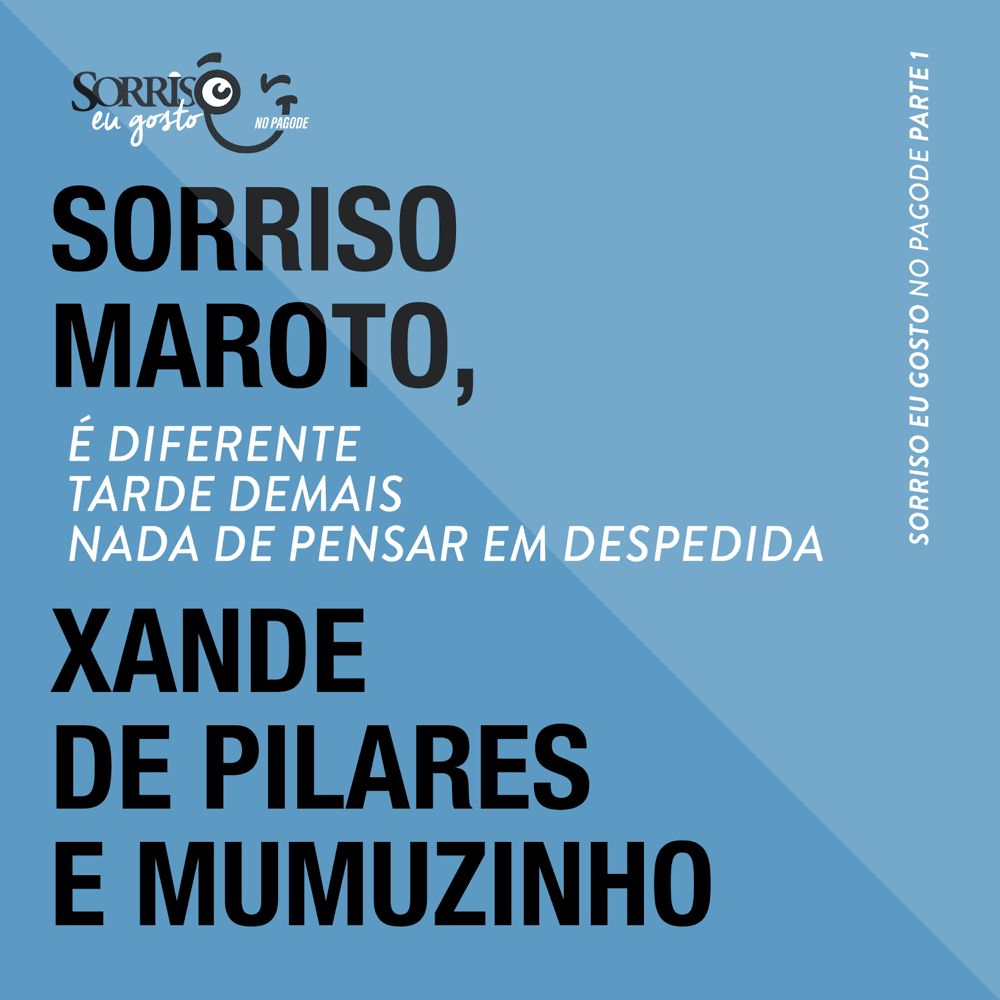 Album cover art for "É Diferente / Tarde Demais / Nada de Pensar em Despedida (Ao Vivo)" by Sorriso Maroto