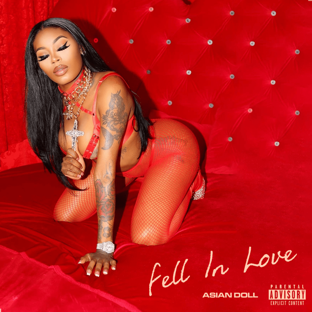 Album cover art for "Fell In Love" by Asian Doll