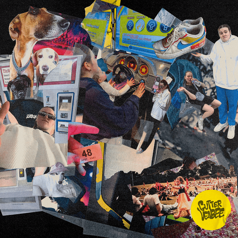 Album cover art for "gutter" by venbee