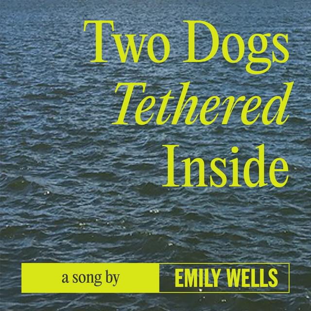 Album cover art for "Two Dogs Tethered Inside" by Emily Wells