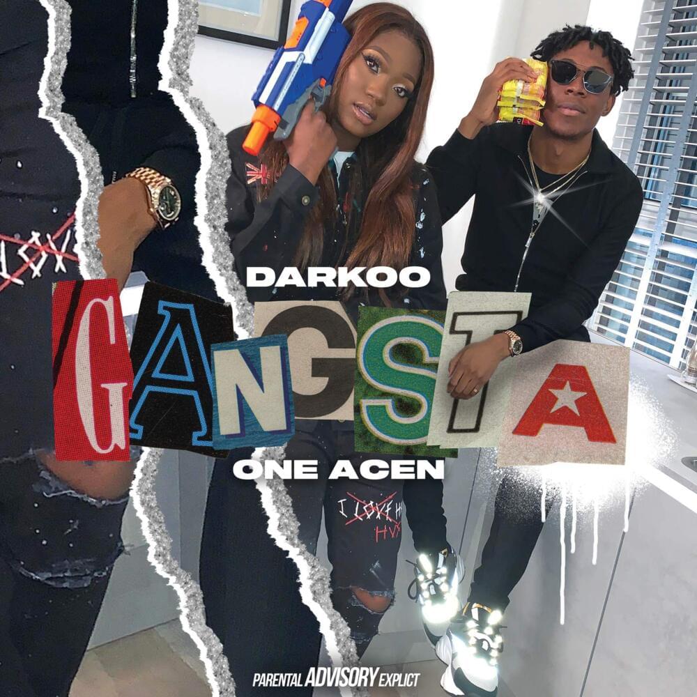 Album cover art for "Gangsta" by Darkoo & 8syn