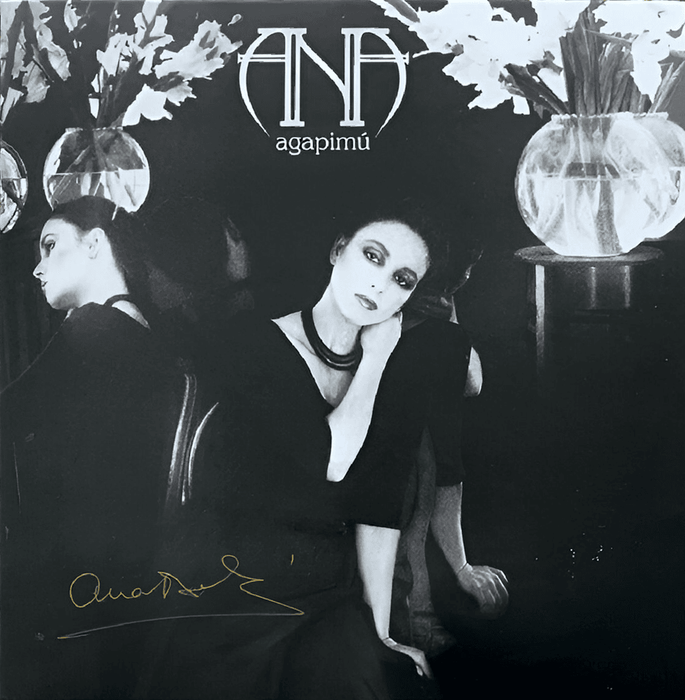 Album cover art for "Agapimú" by Ana Belén