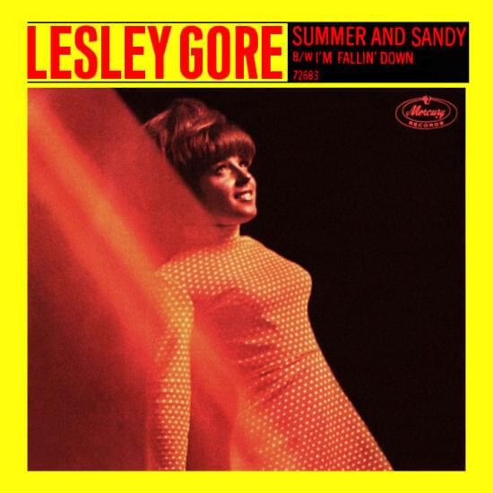 Album cover art for "Summer and Sandy" by Lesley Gore