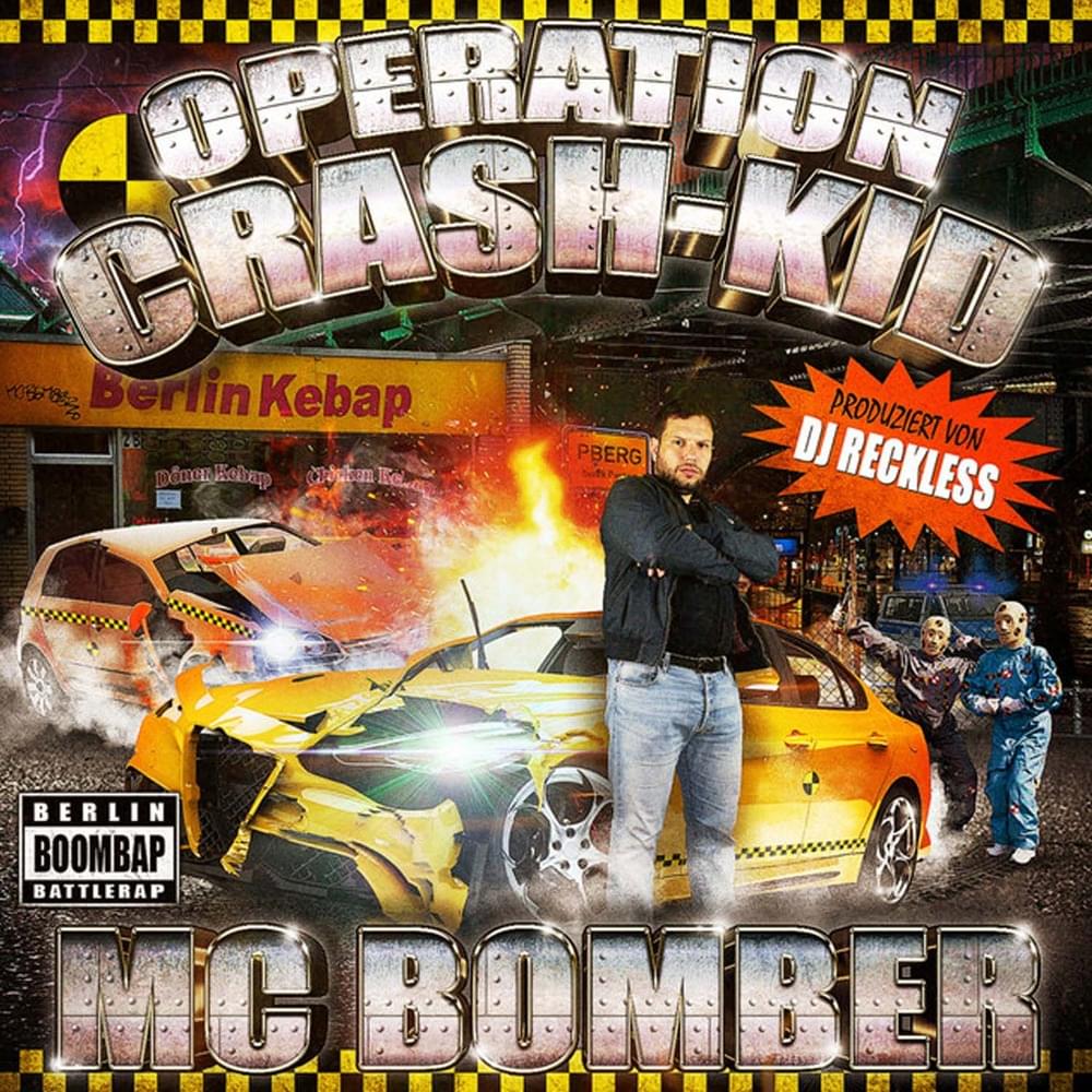 Album cover art for "Alles wieder super" by MC Bomber