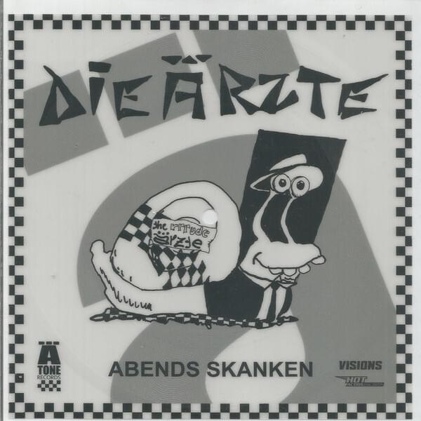 Album cover art for "ABENDS SKANKEN" by Die Ärzte