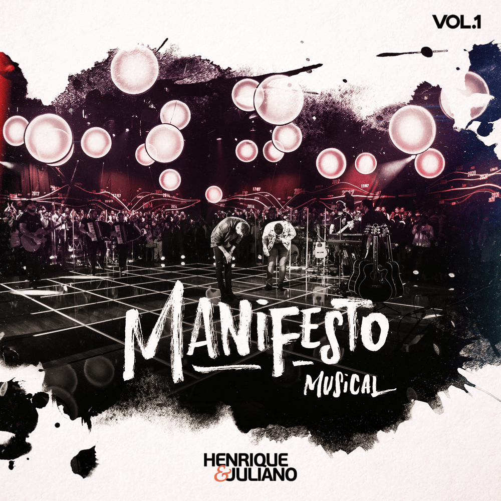 Album cover art for "Chá de Casa Nova (Ao Vivo)" by Henrique & Juliano