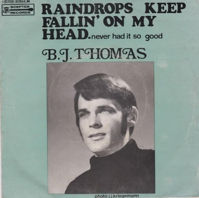 Raindrops Keep Fallin’ on My Head by Danny Elfman
