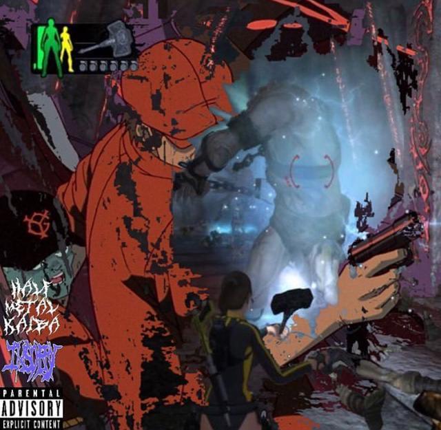 Album cover art for "Indigo Undaworld" by stone deluxe & TARISBLACK