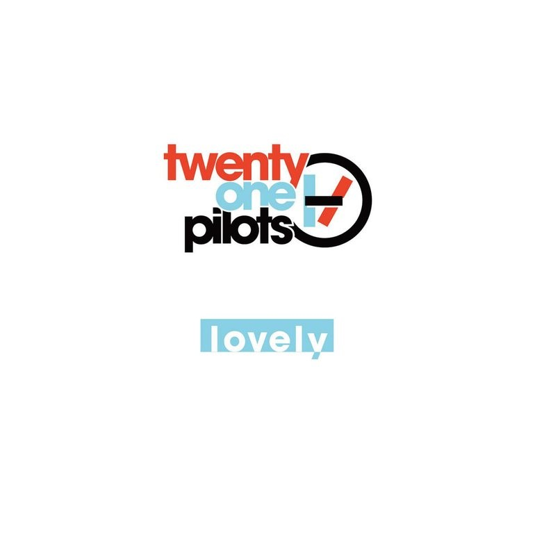 Album cover art for "Lovely" by twenty one pilots