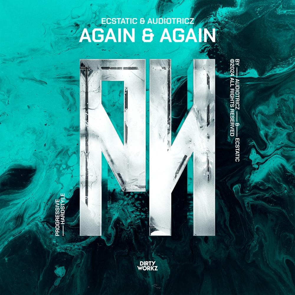 Album cover art for "Again & Again" by Audiotricz