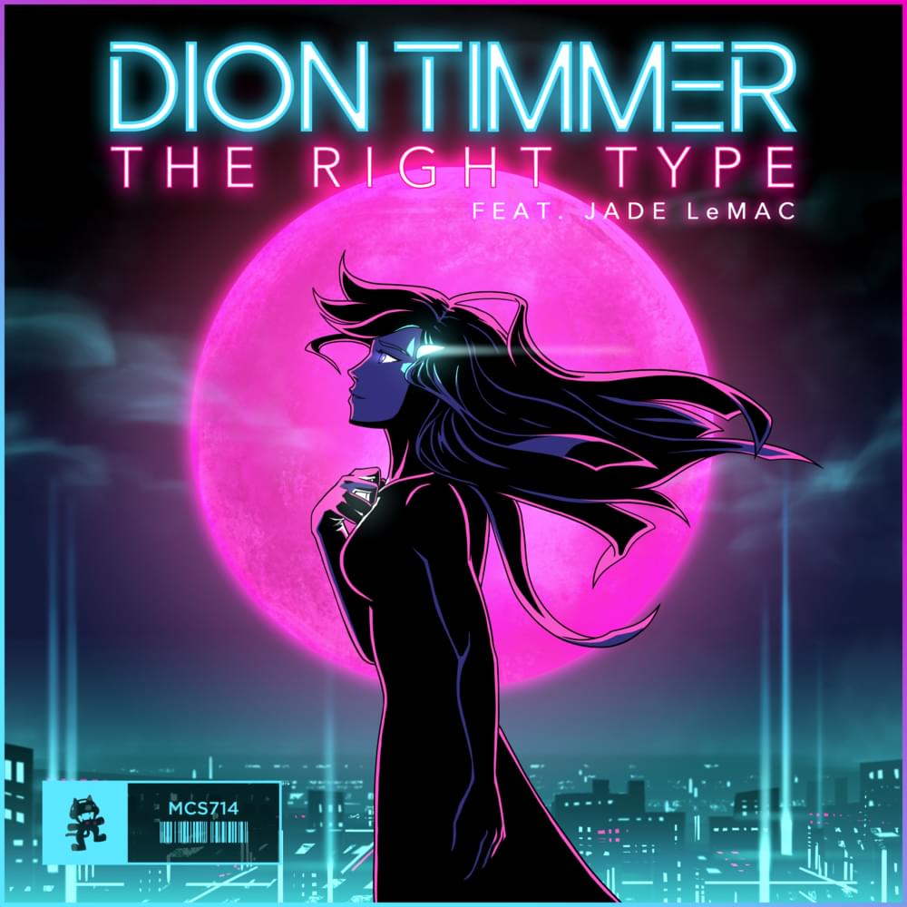 Album cover art for "The Right Type" by Dion Timmer & Jade LeMac