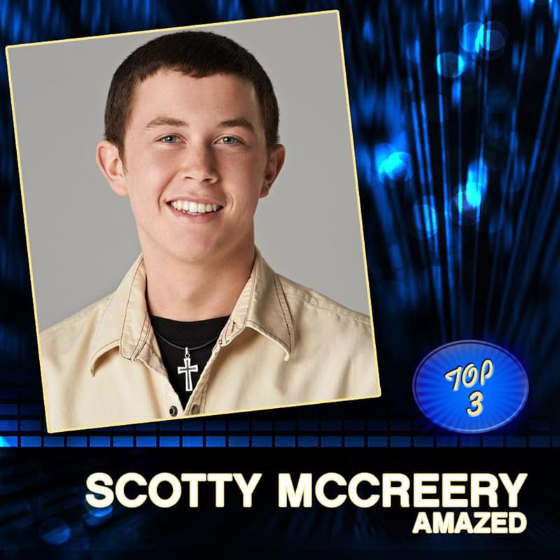 Album cover art for "Amazed" by Scotty McCreery