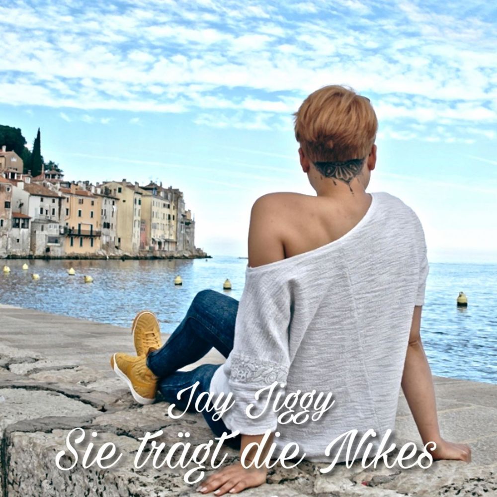 Album cover art for "Sie trägt die Nikes" by Jay Jiggy