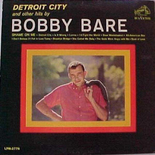 Album cover art for "Shame On Me" by Bobby Bare