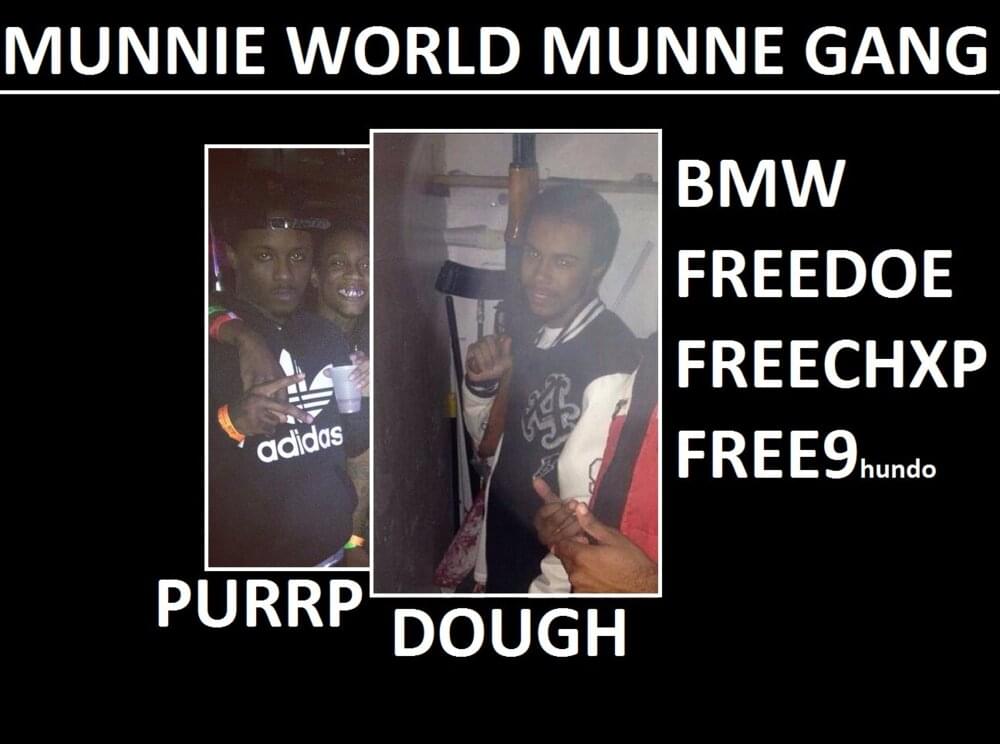 Album cover art for "MunnieTrain7264" by SpaceGhostPurrp