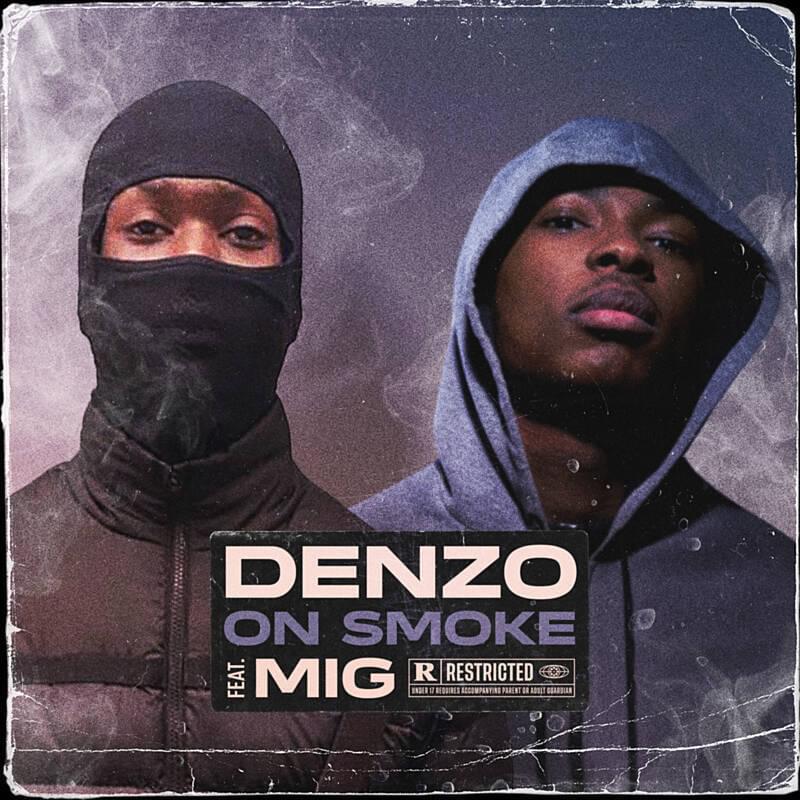 Album cover art for "On smoke" by Denzo & Mig