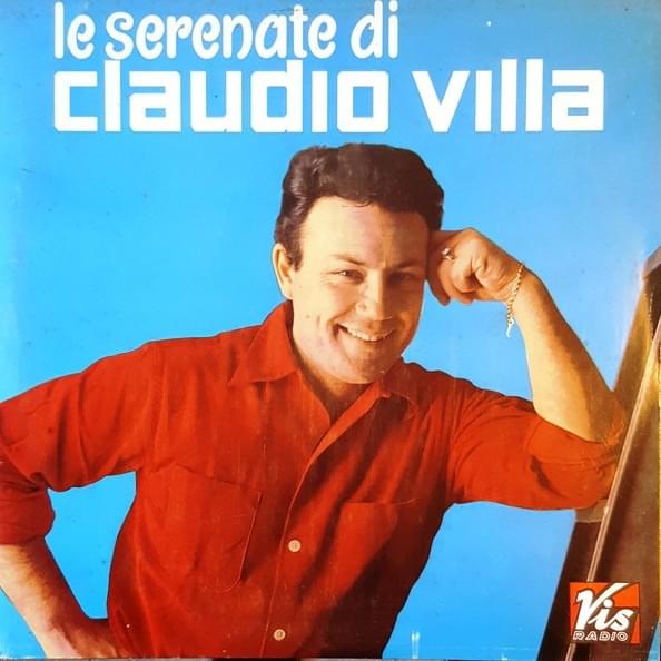 Album cover art for "La prima serenata" by Claudio Villa