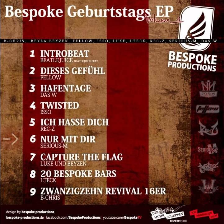 Cover image for Bespoke Geburtstags EP Vol. 1