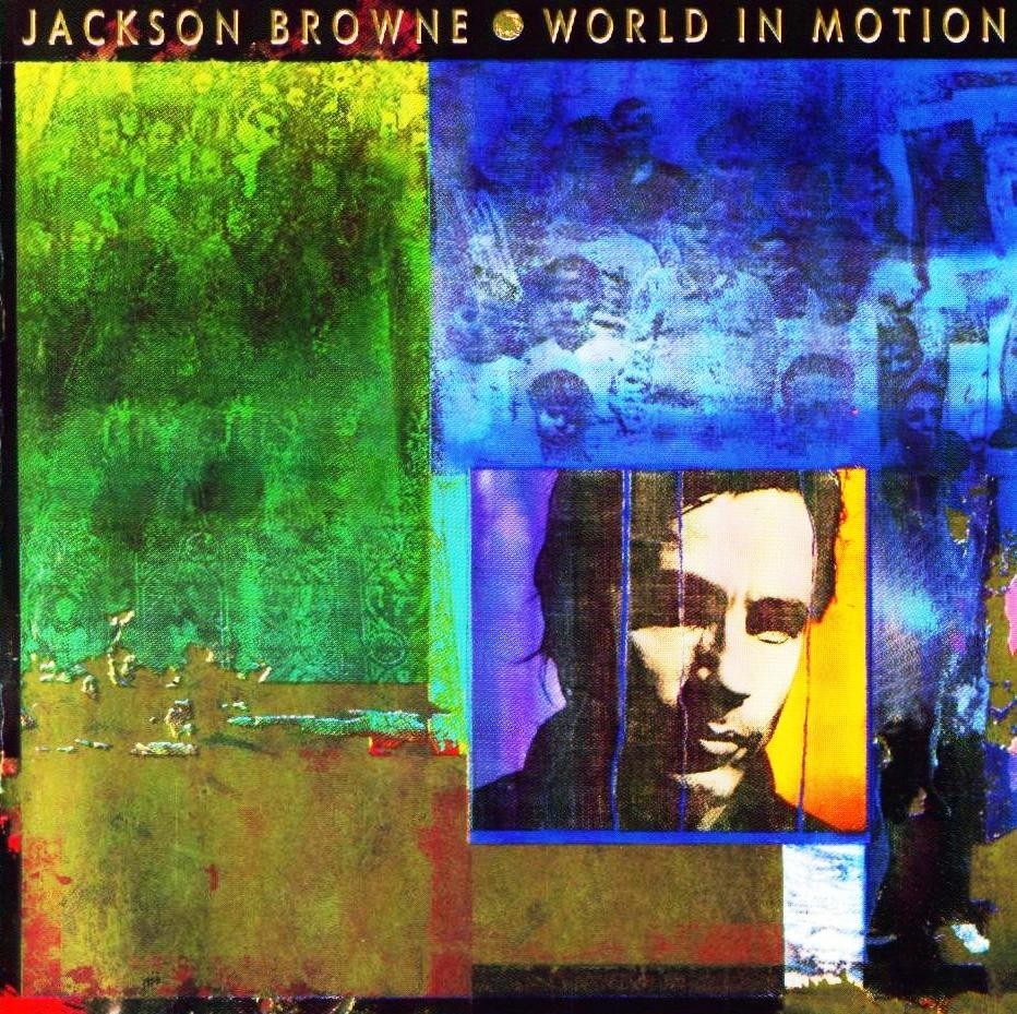 Album cover art for "I Am a Patriot" by Jackson Browne