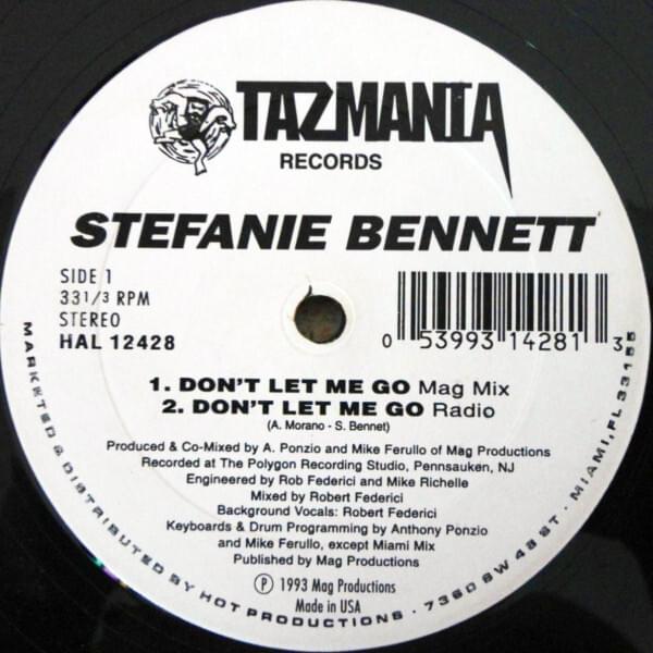 Don’t Let Me Go by Stefanie Bennett