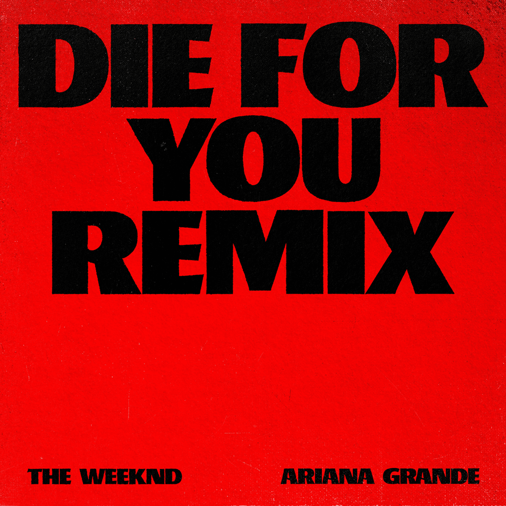 Album cover art for "Die For You (Remix)" by Bravo Hits