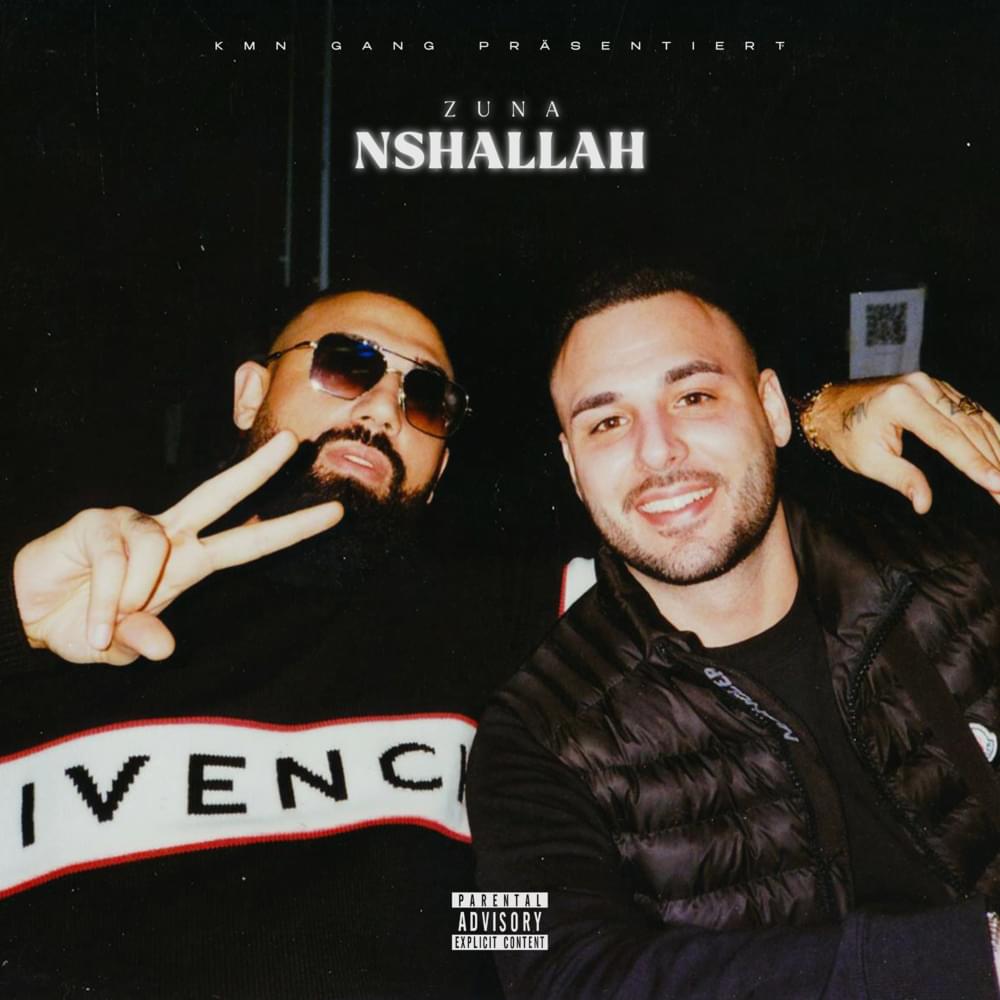 Album cover art for "Nshallah" by Zuna