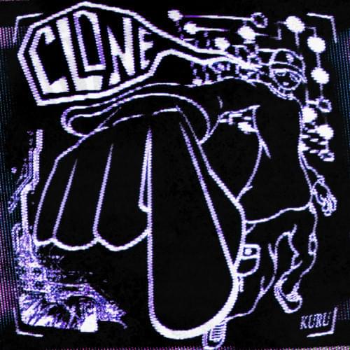 Album cover art for "clone" by kuru