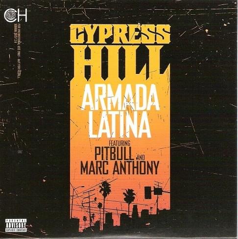 Album cover art for "Armada Latina" by Cypress Hill & Marc Anthony & Pitbull