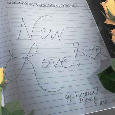 Album cover art for "New Love" by Victoria Monét
