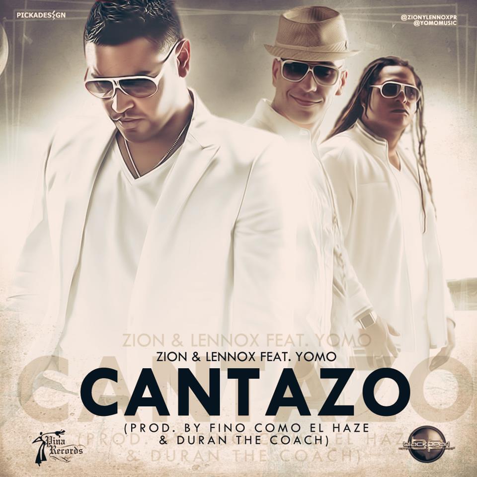 Album cover art for "Cantazo" by Zion & Lennox & Yomo