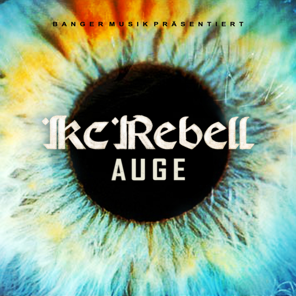Album cover art for "Auge" by KC Rebell