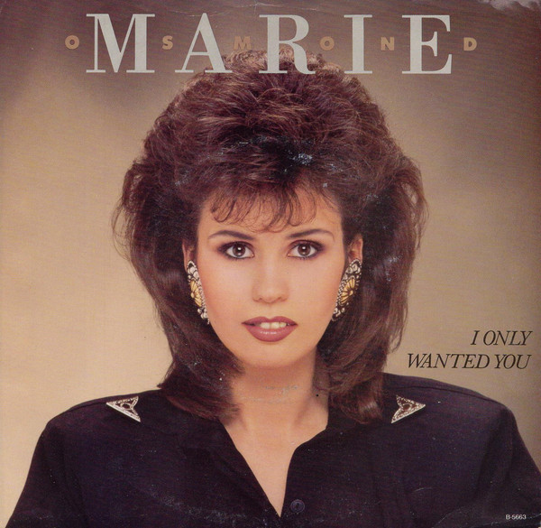 Album cover art for "I Only Wanted You" by Marie Osmond