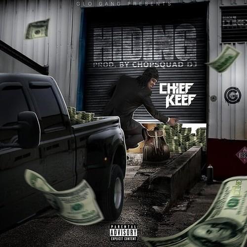 Album cover art for "Hiding" by Chief Keef