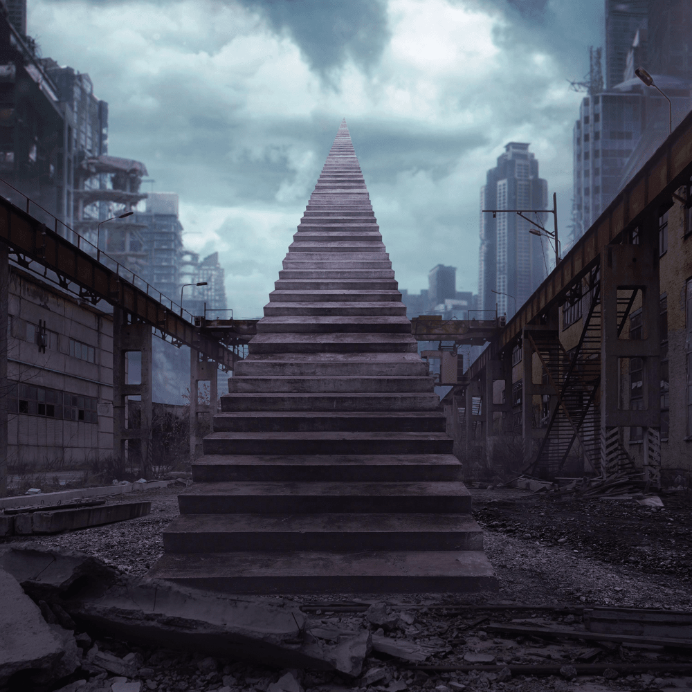 Album cover art for "Endless" by Unlike Pluto