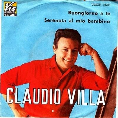 Cover image for Buongiorno a te / Serenata al mio bambino