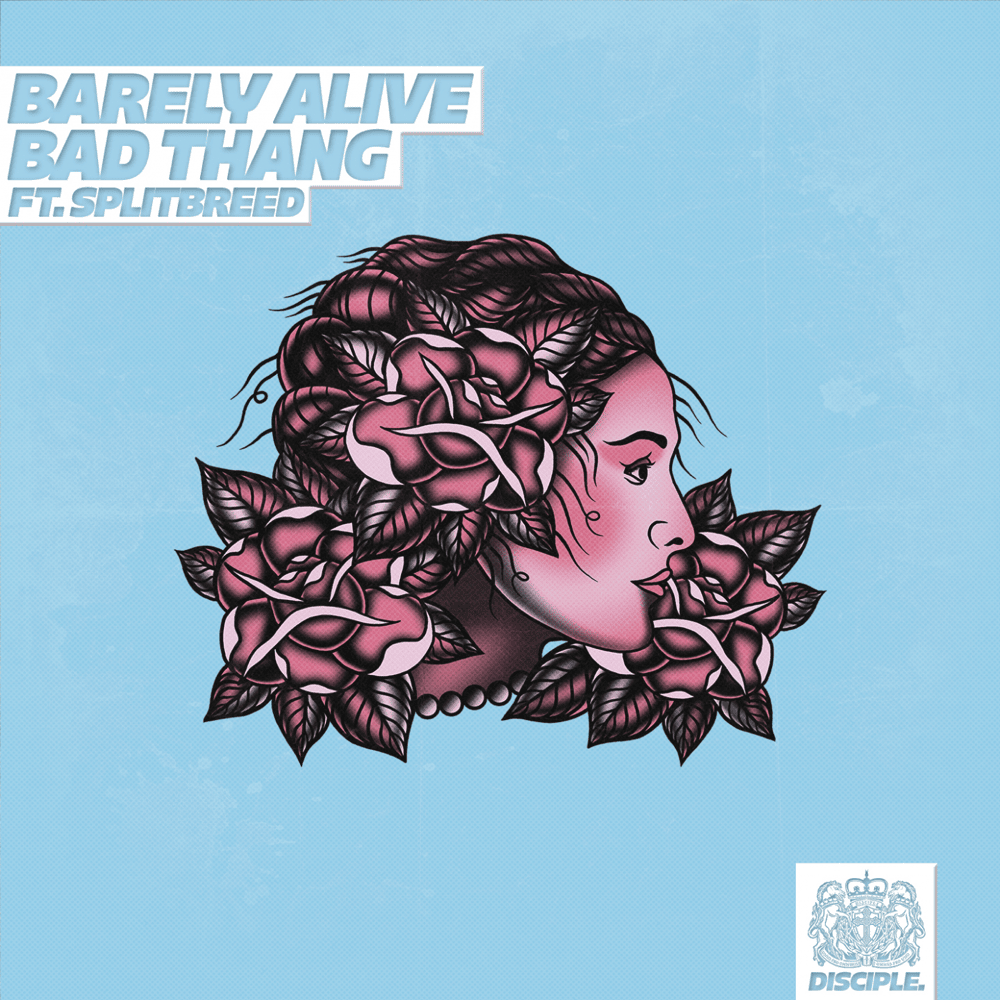 Album cover art for "Bad Thang" by BARELY ALIVE & Splitbreed