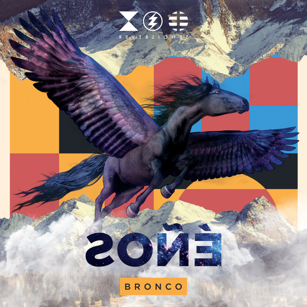 Album cover art for "Soñé" by Bronco