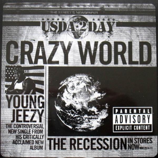 Album cover art for "Crazy World" by Jeezy