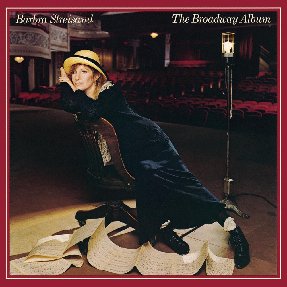 Album cover art for "Send In the Clowns" by Barbra Streisand