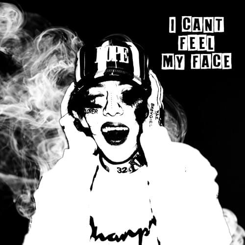 Album cover art for "I Can’t Feel My Face" by Lil Xan