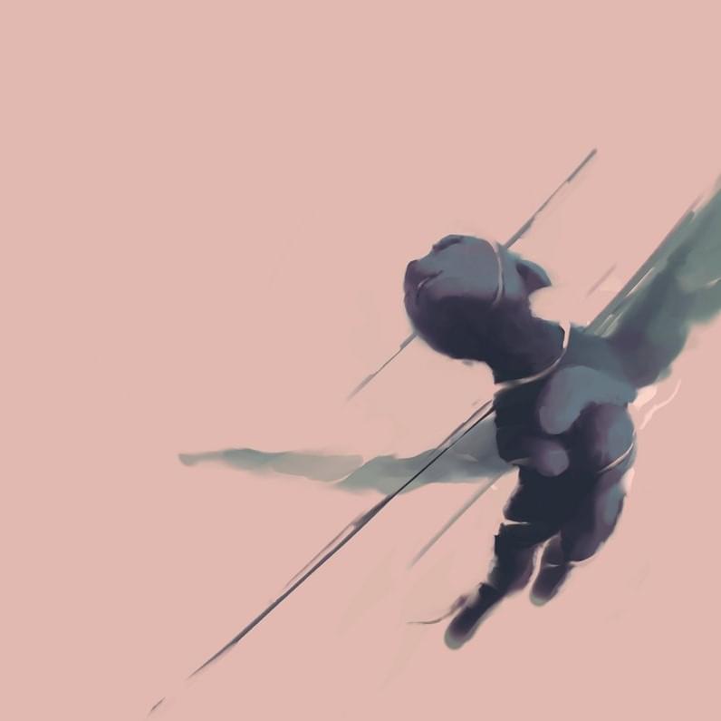 Album cover art for "I Fall" by Radiarc