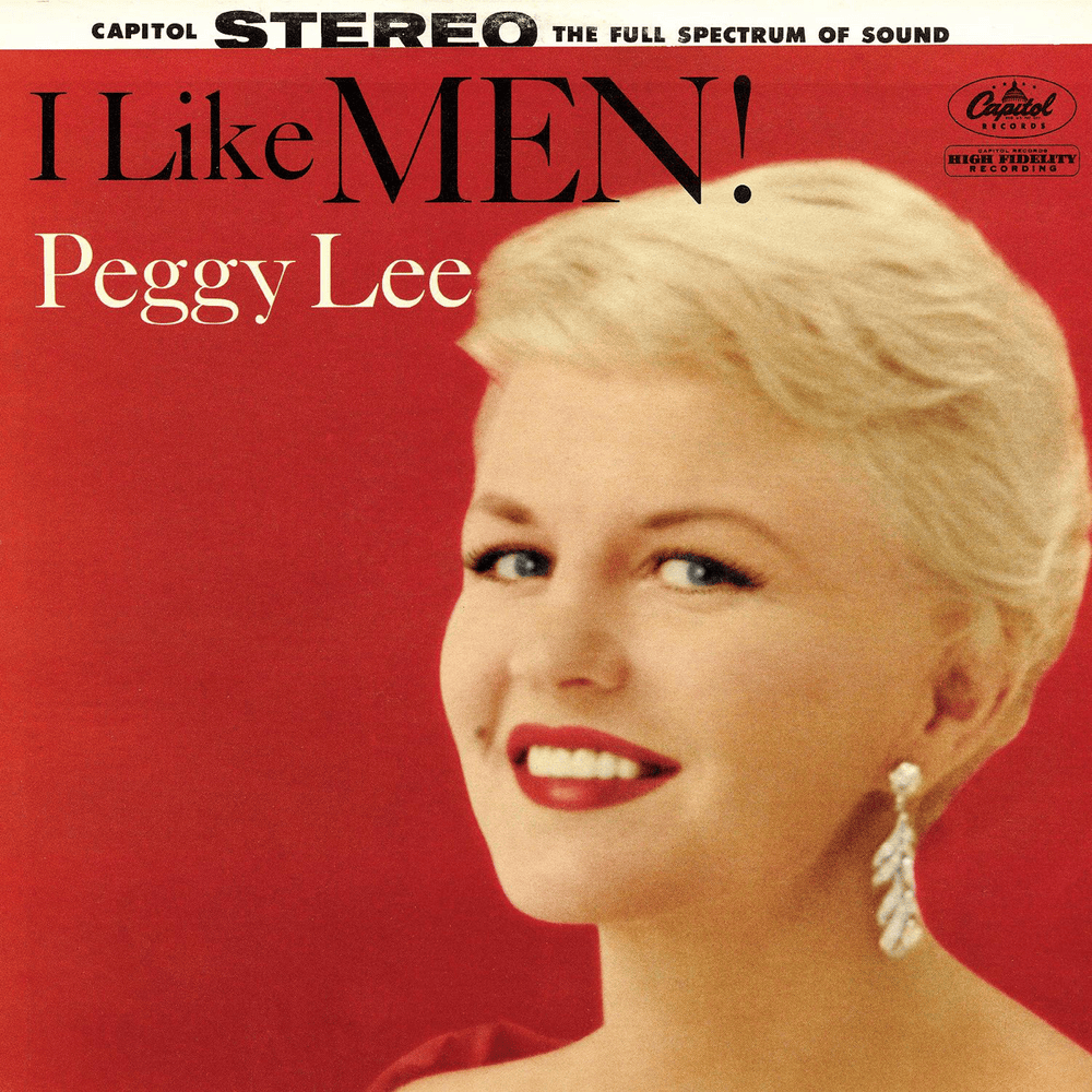 Album cover art for "My Man" by Peggy Lee