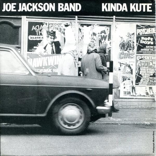 Album cover art for "Kinda Kute" by Joe Jackson