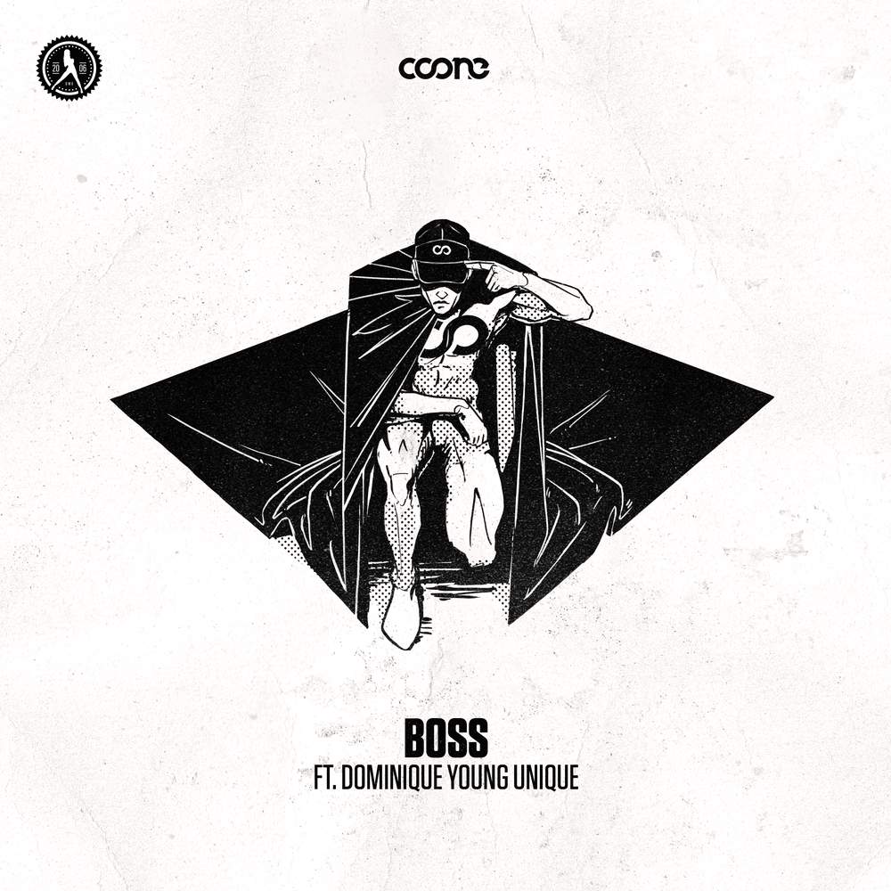 Album cover art for "BOSS" by Coone