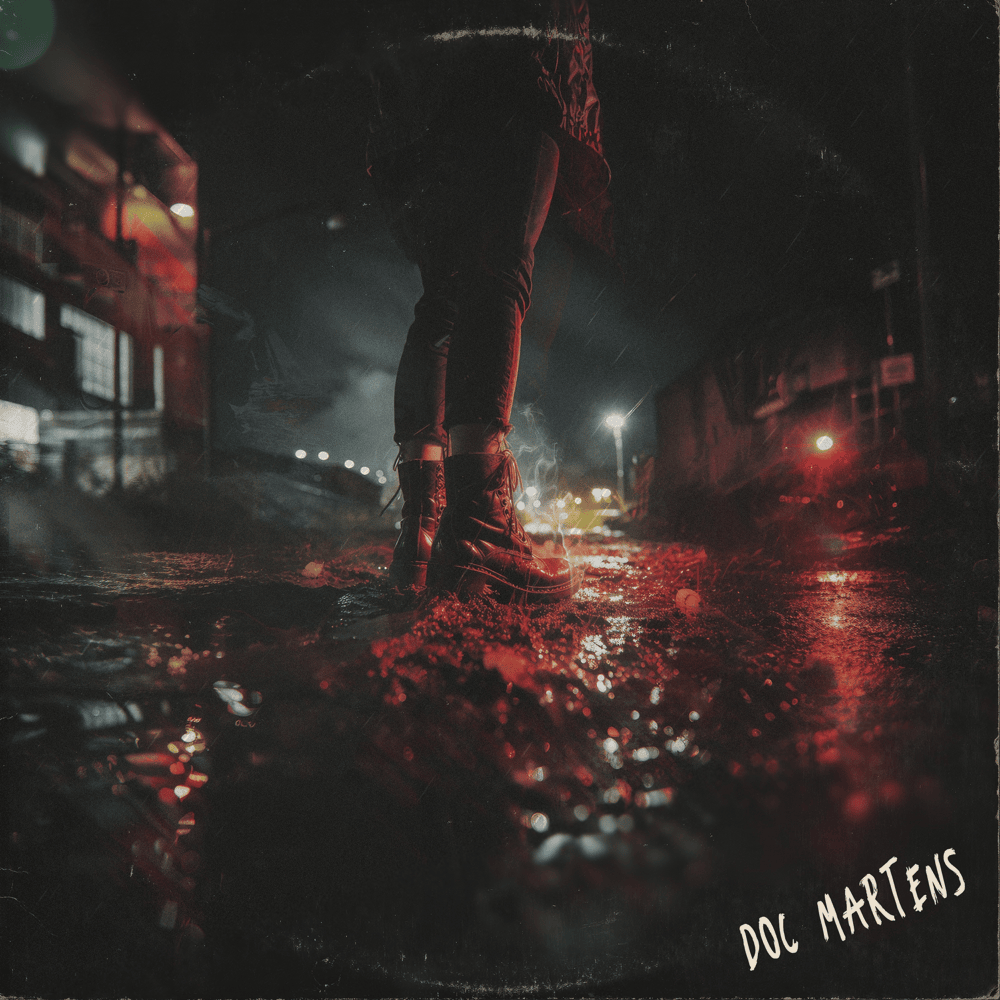 Album cover art for "DOC MARTENS" by AViVA