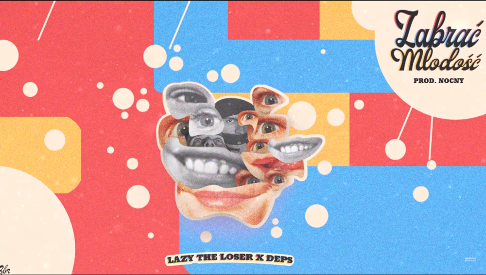 Album cover art for "Zabrać młodość" by Lazy the Loser x Deps