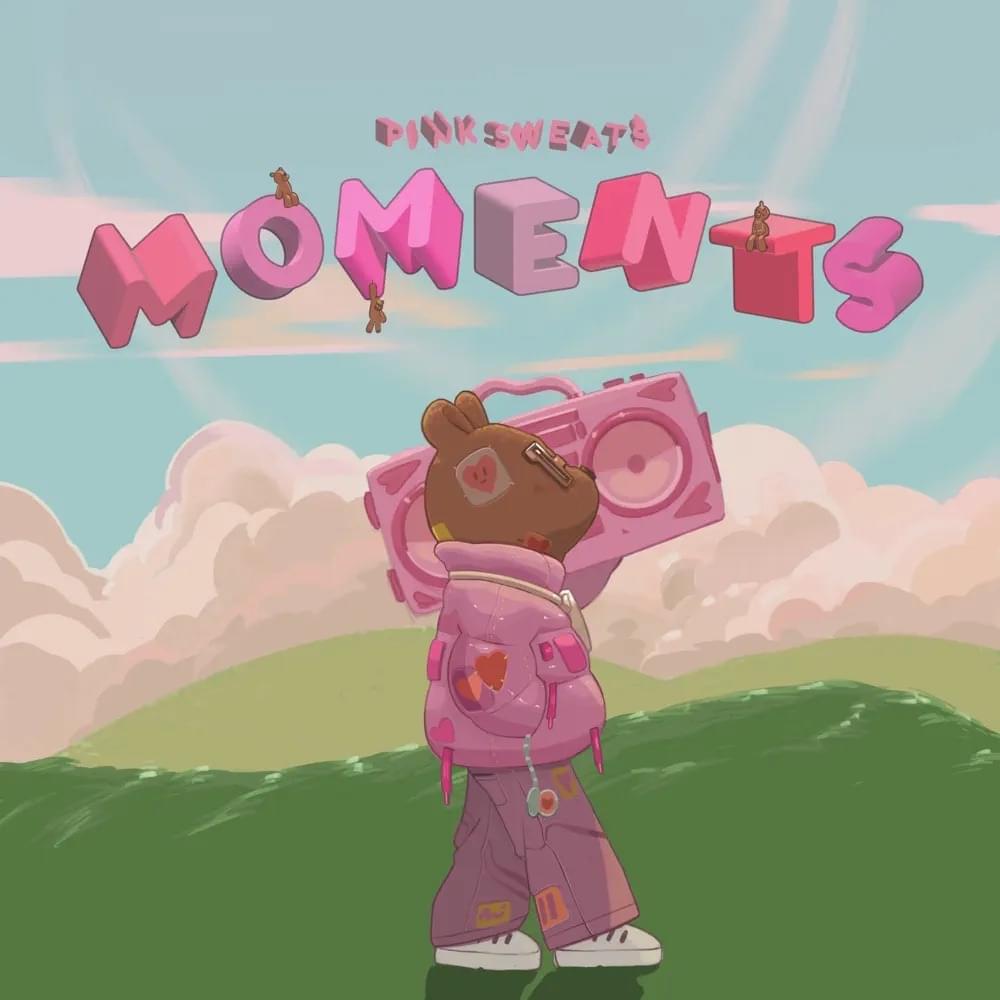 Album cover art for "Moments" by Pink Sweat$