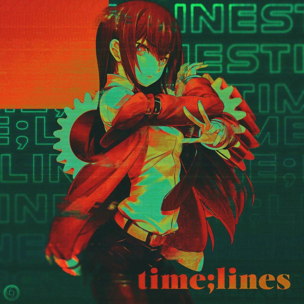 Album cover art for "Time;lines" by pdr dax