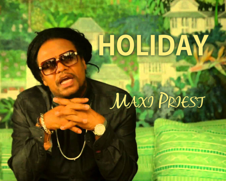 Album cover art for "Holiday" by Maxi Priest