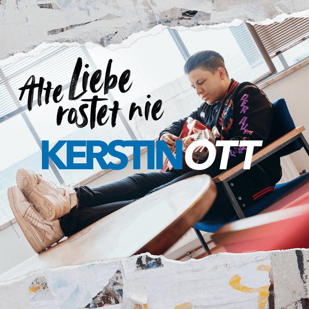 Album cover art for "Alte Liebe rostet nie" by Kerstin Ott